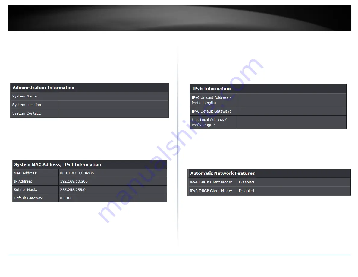 TRENDnet PoE Web Smart Switch Series User Manual Download Page 24