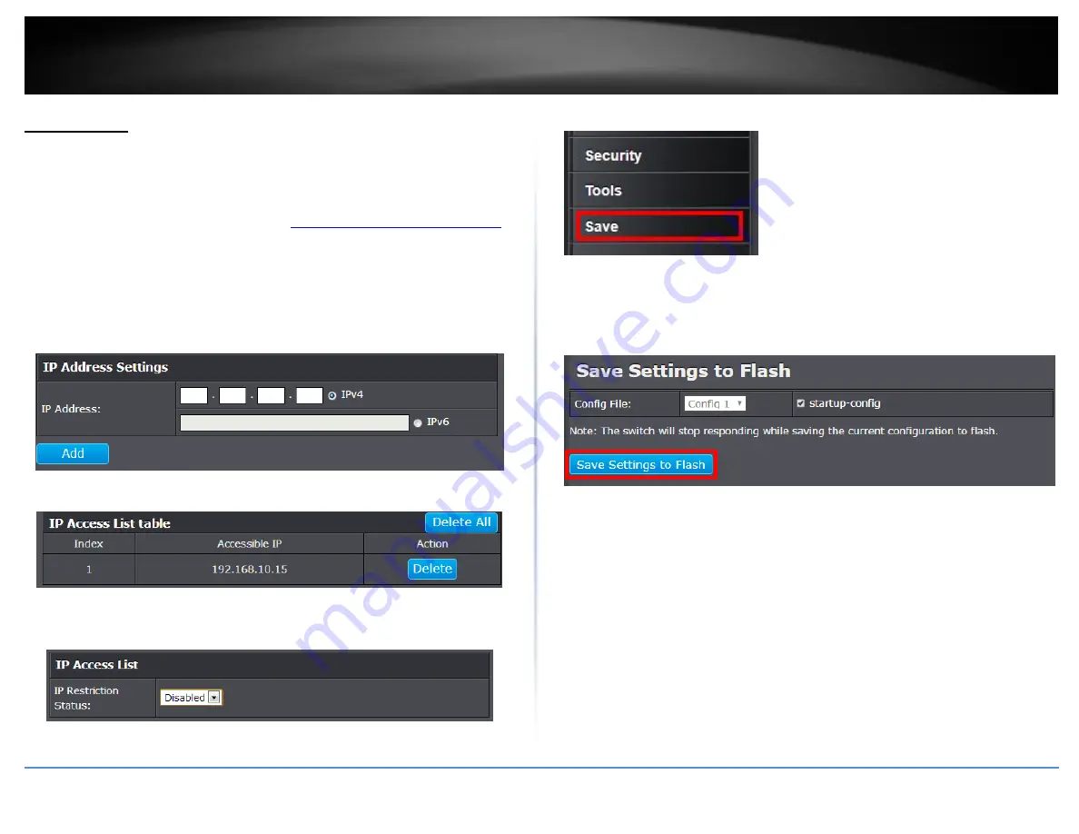 TRENDnet PoE Web Smart Switch Series User Manual Download Page 33