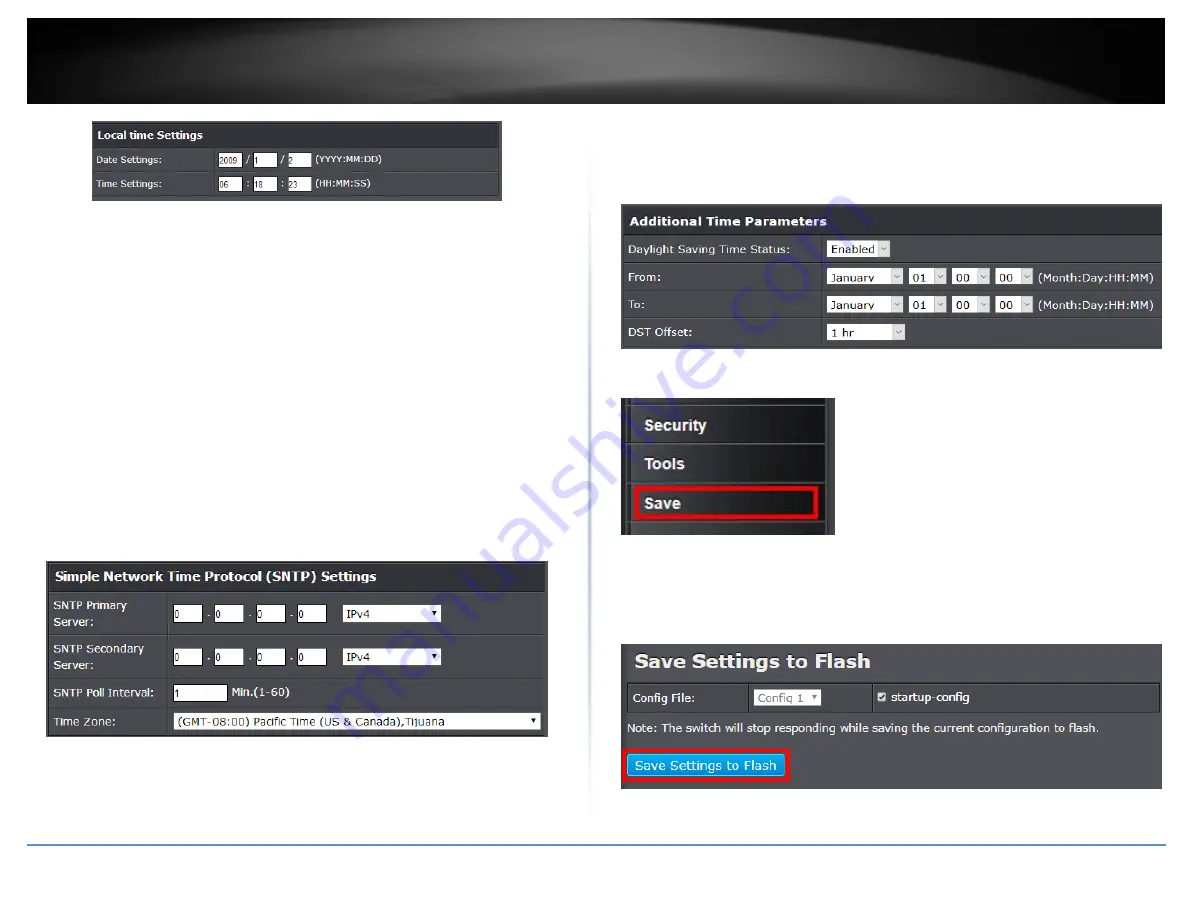 TRENDnet PoE Web Smart Switch Series Скачать руководство пользователя страница 36