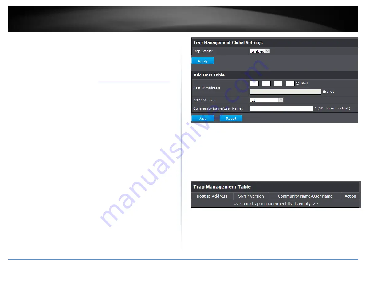 TRENDnet PoE Web Smart Switch Series User Manual Download Page 47