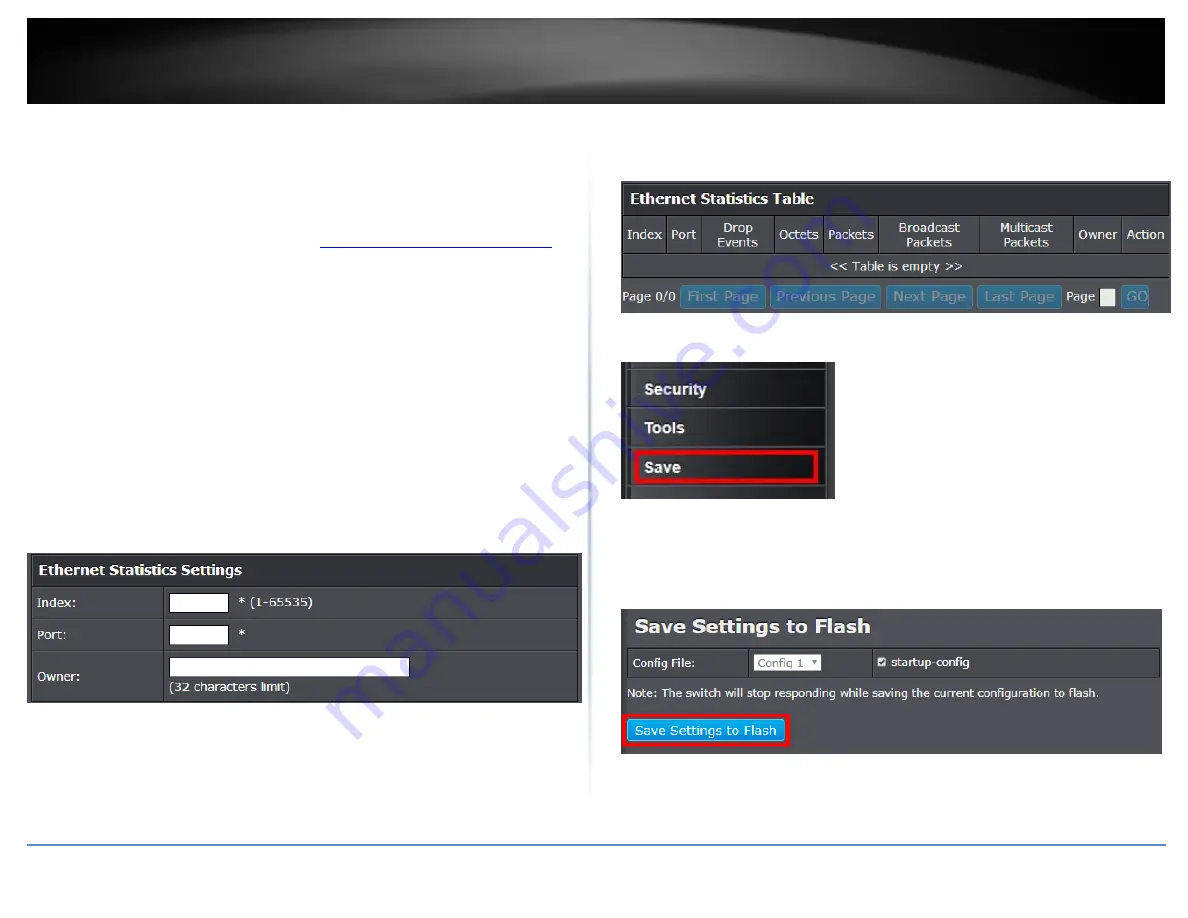 TRENDnet PoE Web Smart Switch Series User Manual Download Page 49