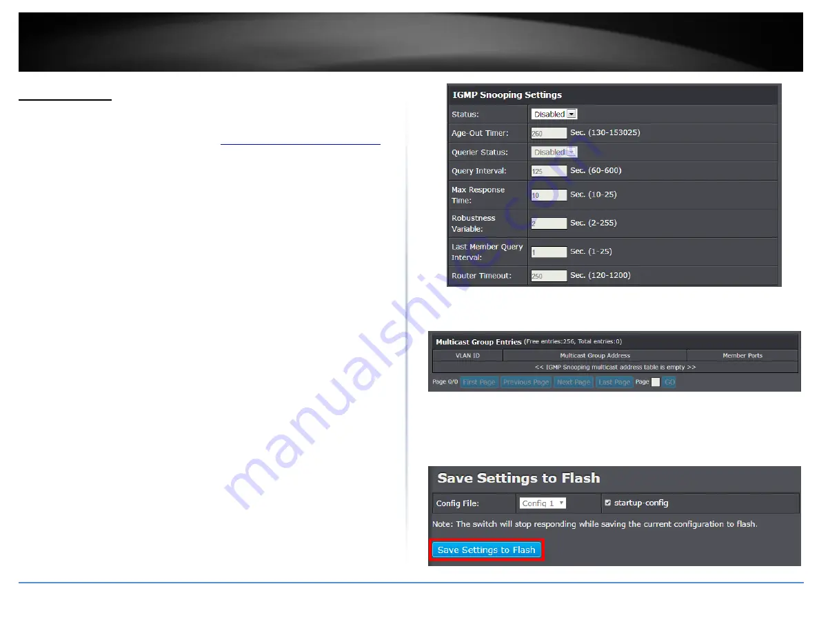 TRENDnet PoE Web Smart Switch Series User Manual Download Page 70