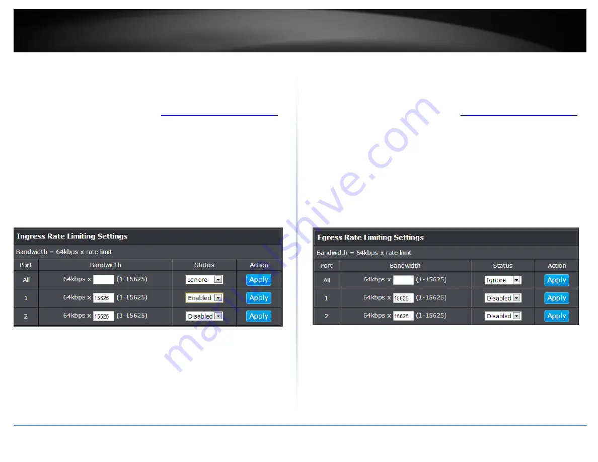 TRENDnet PoE Web Smart Switch Series User Manual Download Page 77