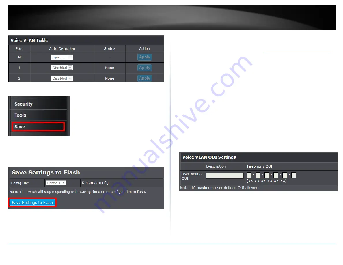 TRENDnet PoE Web Smart Switch Series User Manual Download Page 87