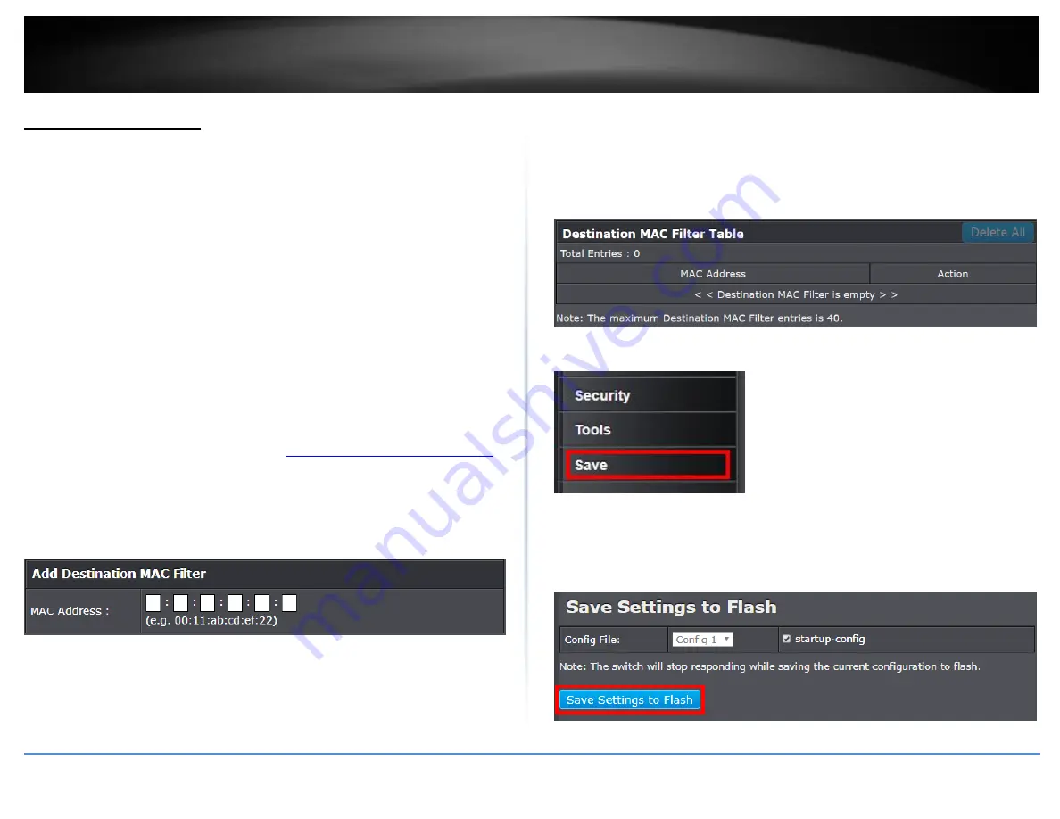 TRENDnet PoE Web Smart Switch Series User Manual Download Page 105