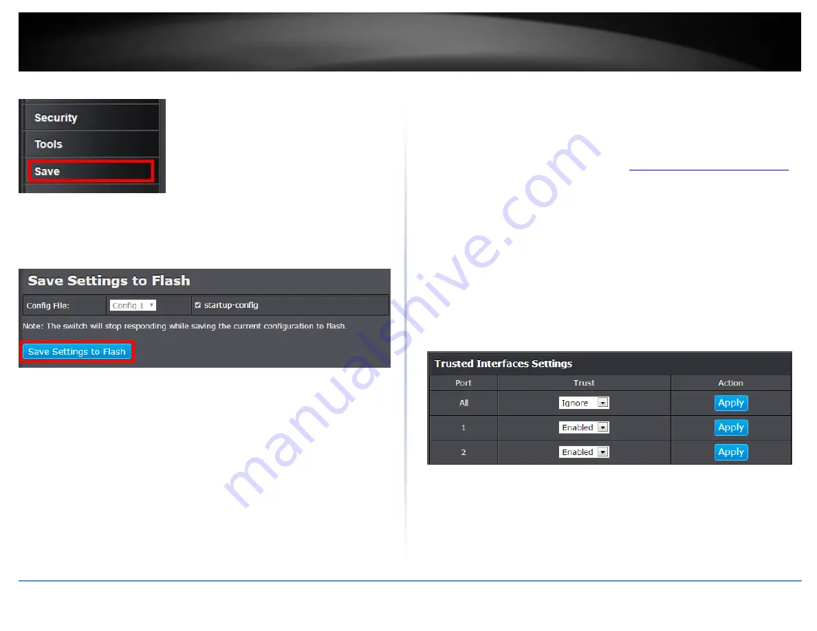 TRENDnet PoE Web Smart Switch Series User Manual Download Page 109