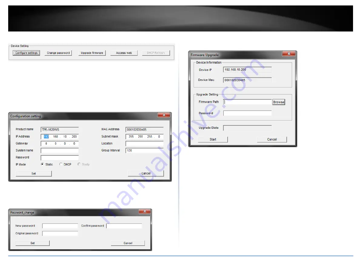 TRENDnet PoE Web Smart Switch Series User Manual Download Page 126