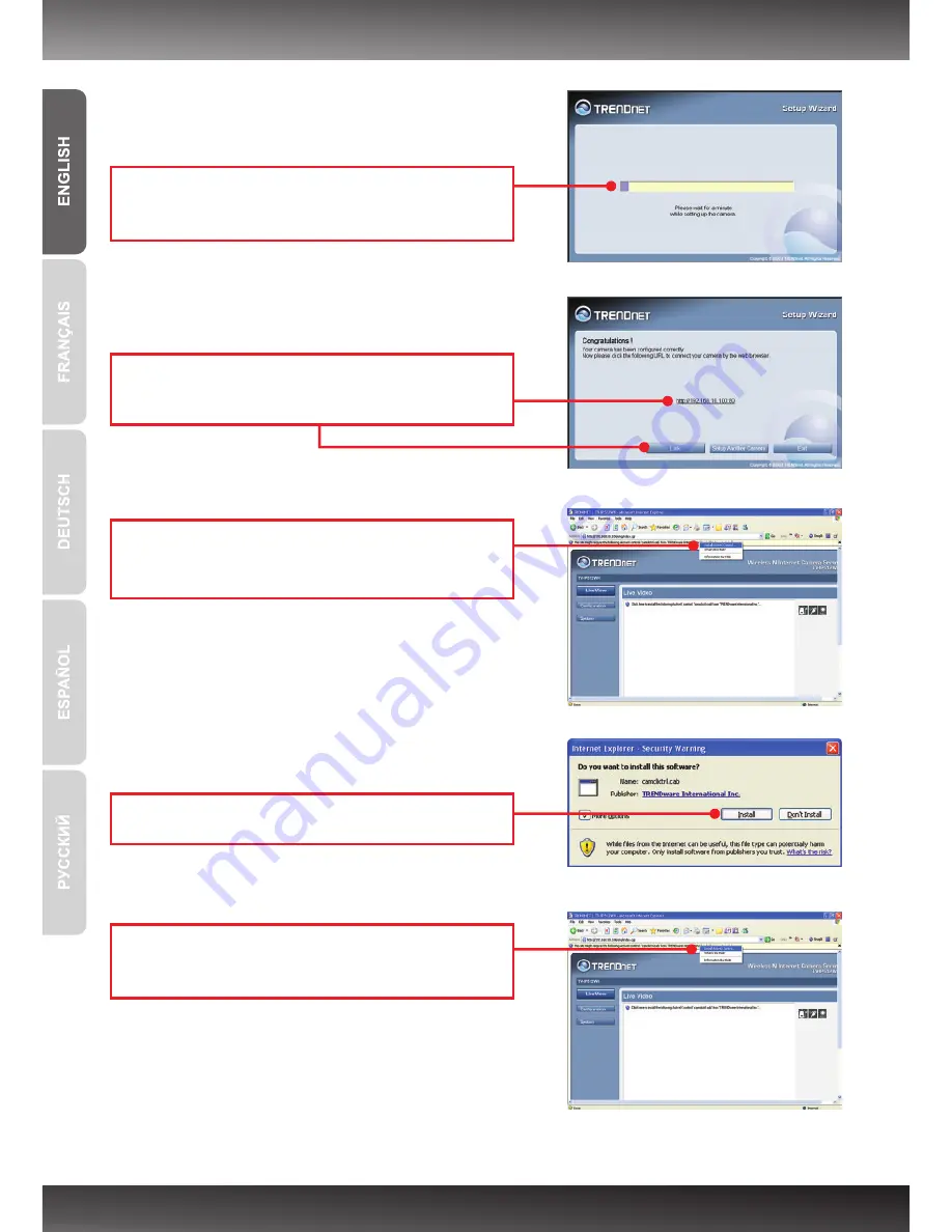 TRENDnet ProView TV-IP512P Скачать руководство пользователя страница 7