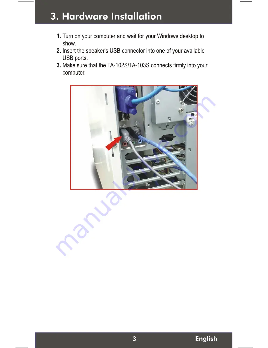 TRENDnet TA-102S Quick Installation Manual Download Page 5