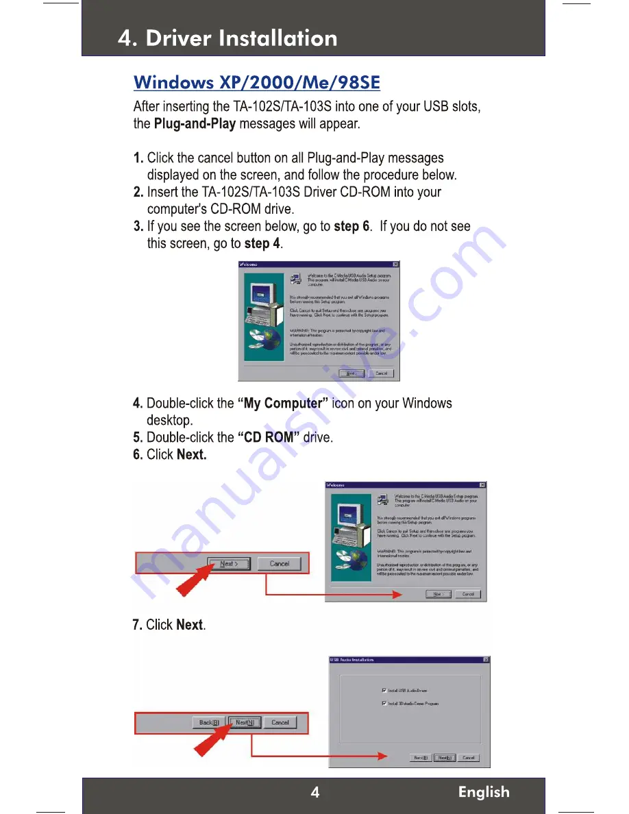 TRENDnet TA-102S Quick Installation Manual Download Page 6