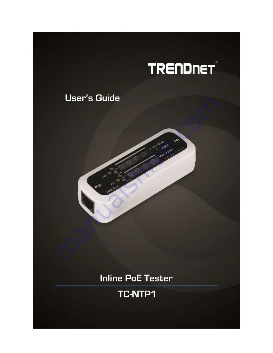 TRENDnet TC-NTP1 User Manual Download Page 1