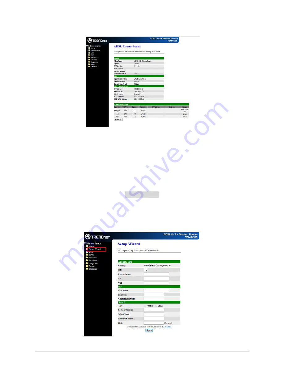 TRENDnet TDM-C500 User Manual Download Page 24