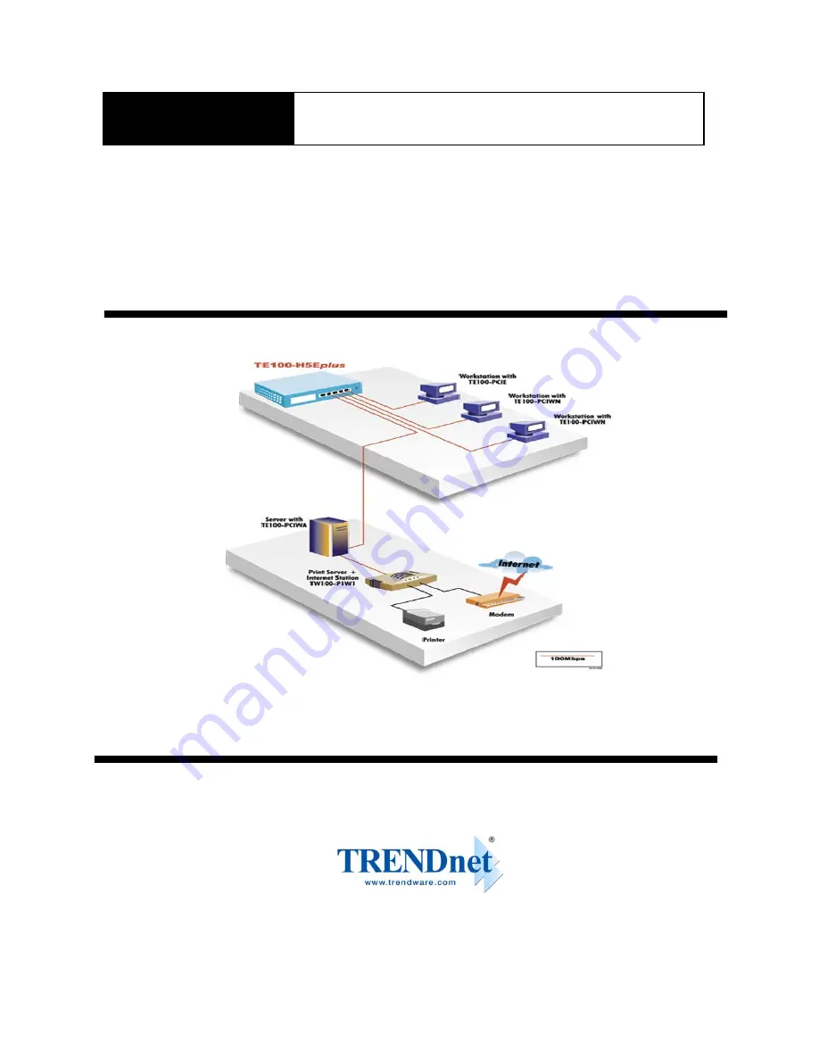 TRENDnet TE100-H5Eplus Specifications Download Page 2