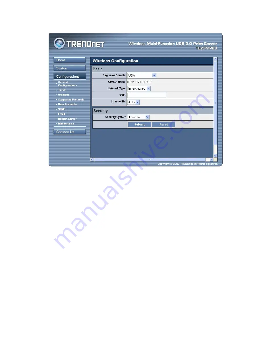 TRENDnet TE100-MP1U - Multi-Function Print Server User Manual Download Page 14