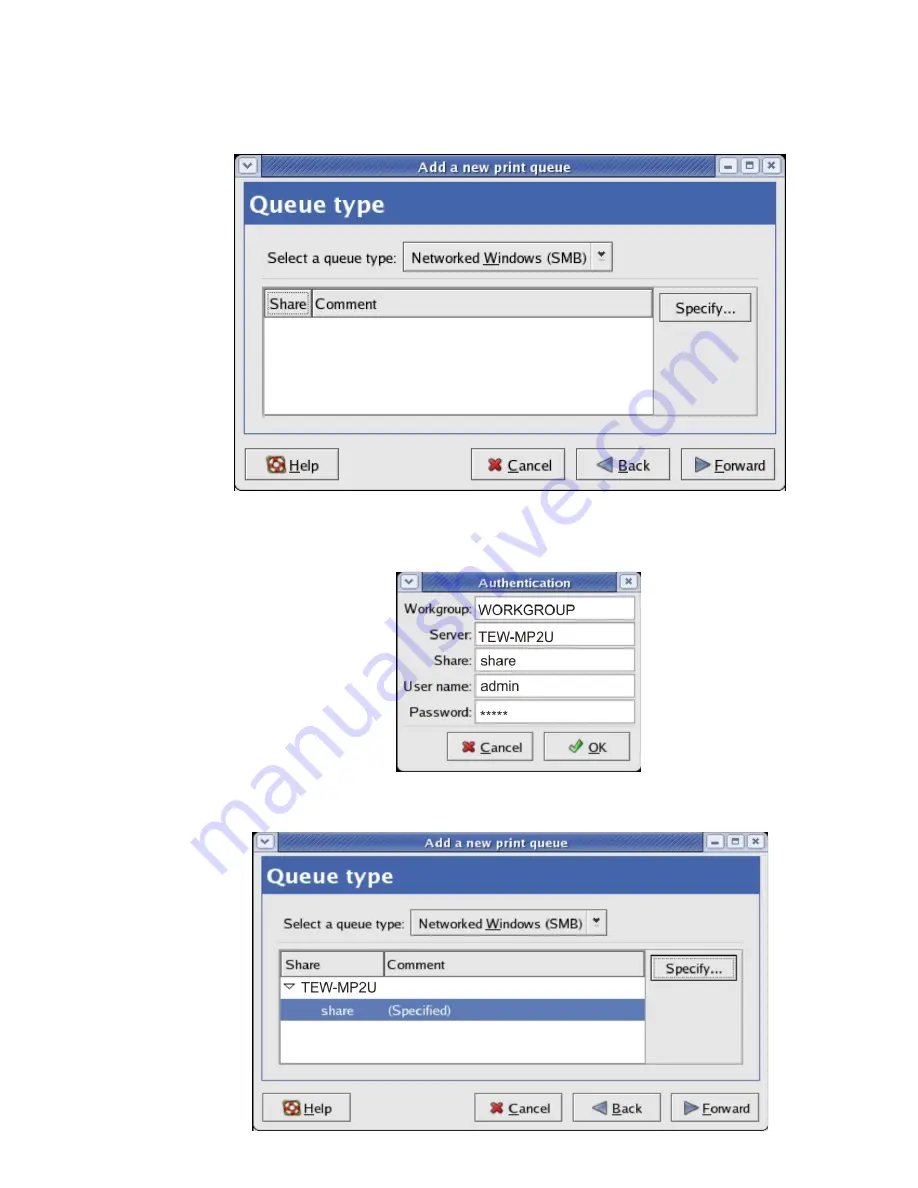 TRENDnet TE100-MP1U - Multi-Function Print Server User Manual Download Page 43