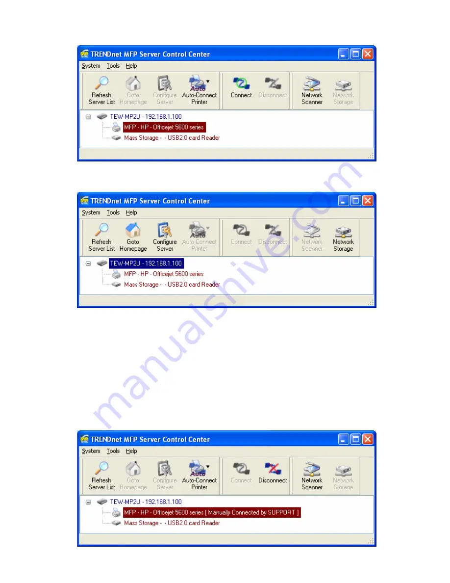 TRENDnet TE100-MP1U - Multi-Function Print Server User Manual Download Page 57