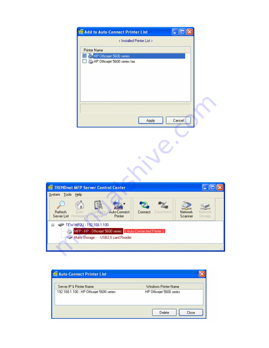 TRENDnet TE100-MP1U - Multi-Function Print Server User Manual Download Page 59