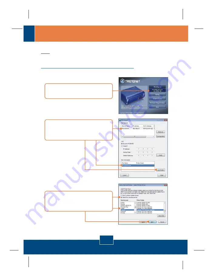 TRENDnet TE100-P1U Quick Installation Manual Download Page 7