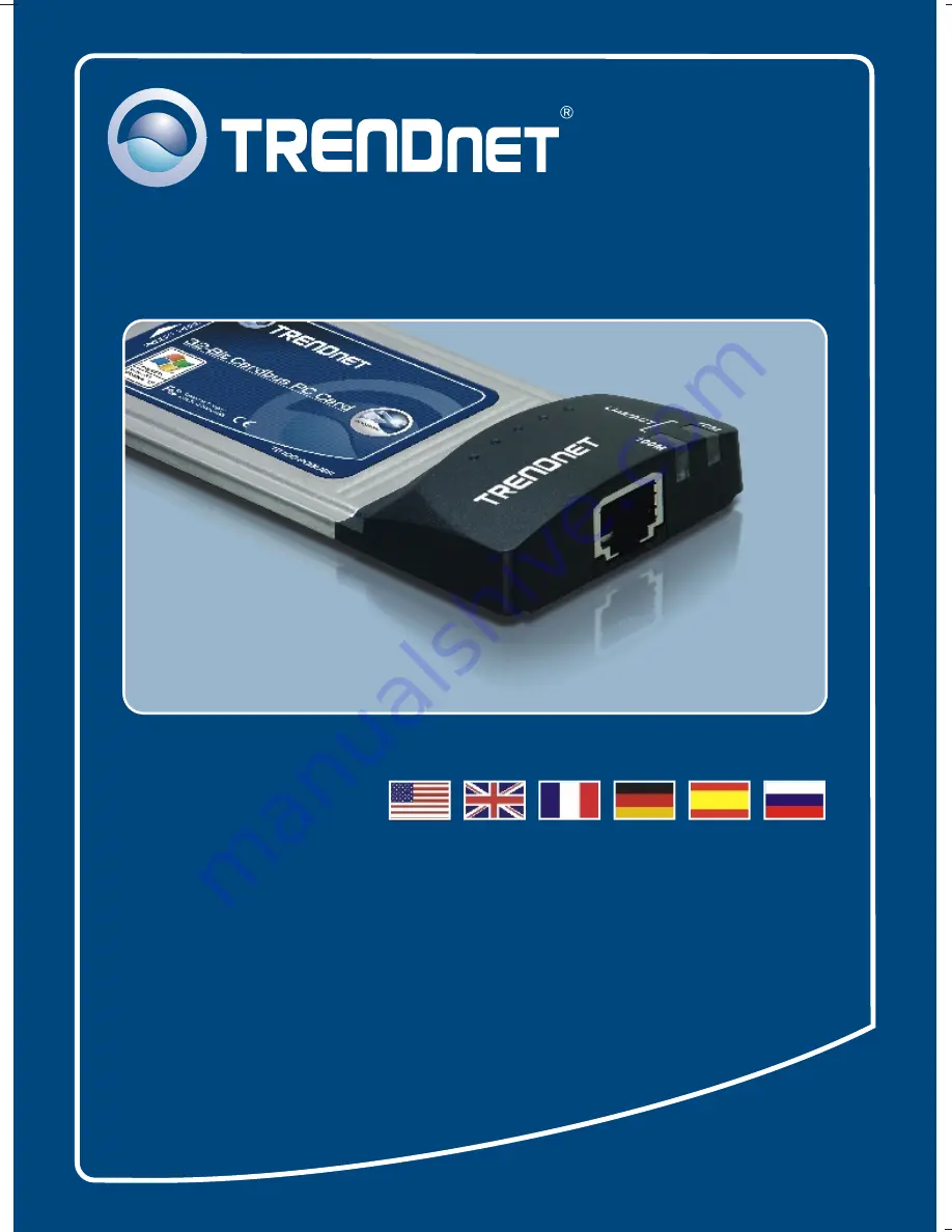 TRENDnet TE100-PCBUSR - DATA SHEETS Quick Installation Manual Download Page 1