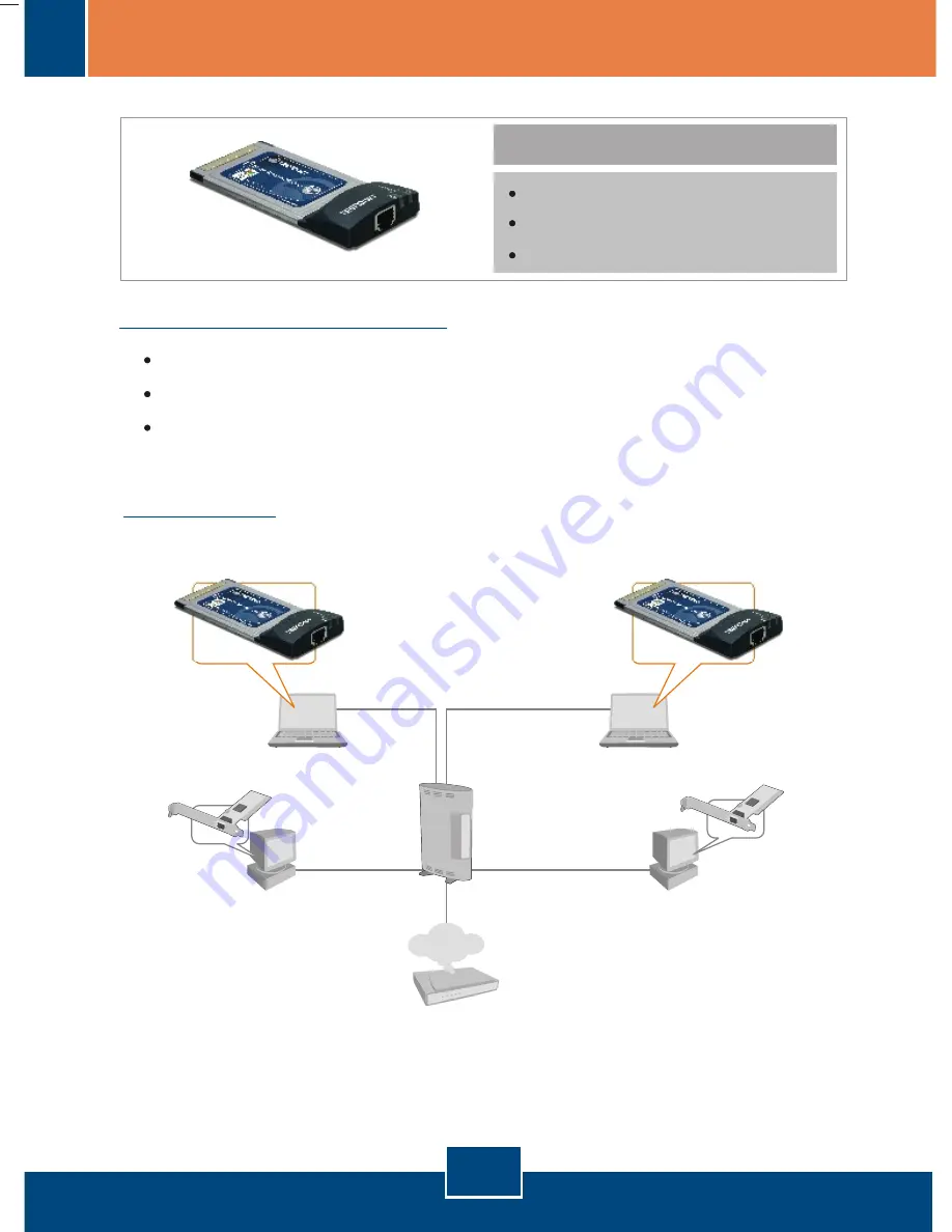 TRENDnet TE100-PCBUSR - DATA SHEETS Скачать руководство пользователя страница 3