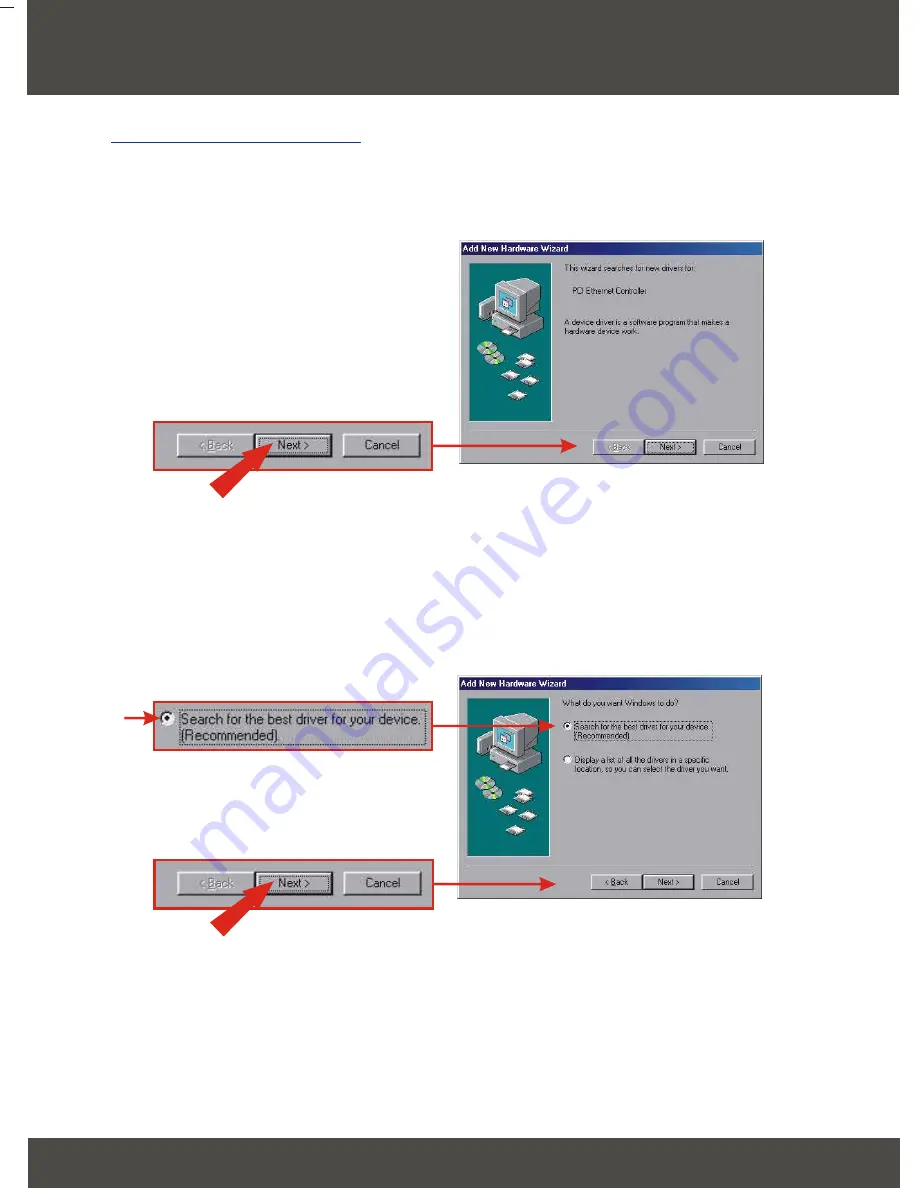 TRENDnet Te100-pciwn Quick Installation Manual Download Page 11