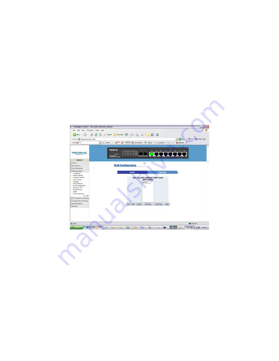 TRENDnet TE100-S810Fi - Switch User Manual Download Page 68