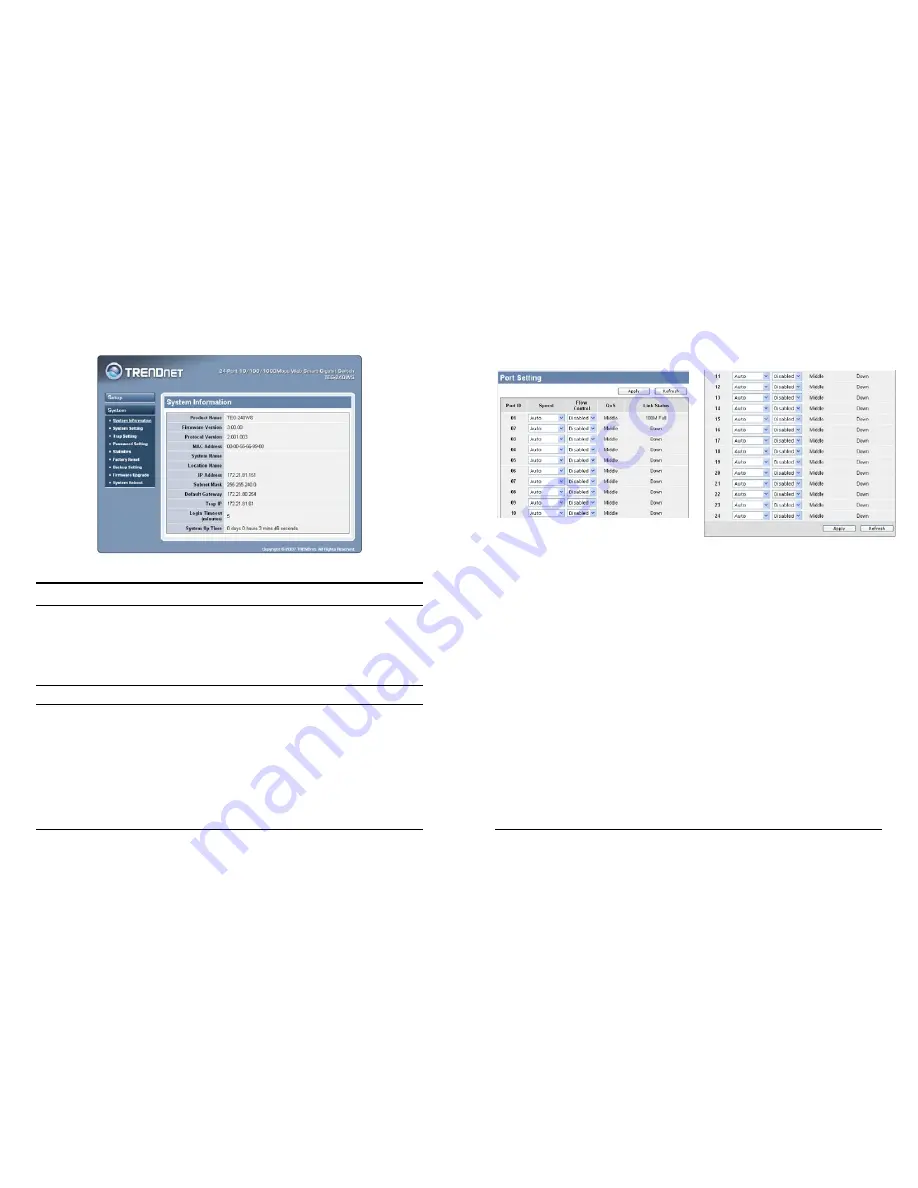 TRENDnet TEG-240WS User Manual Download Page 17