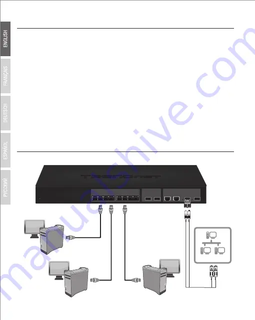 TRENDnet TEG-40128 Quick Installation Manual Download Page 3