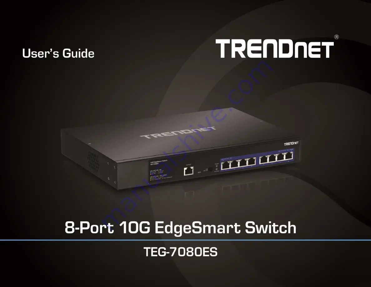 TRENDnet TEG-7080ES User Manual Download Page 1