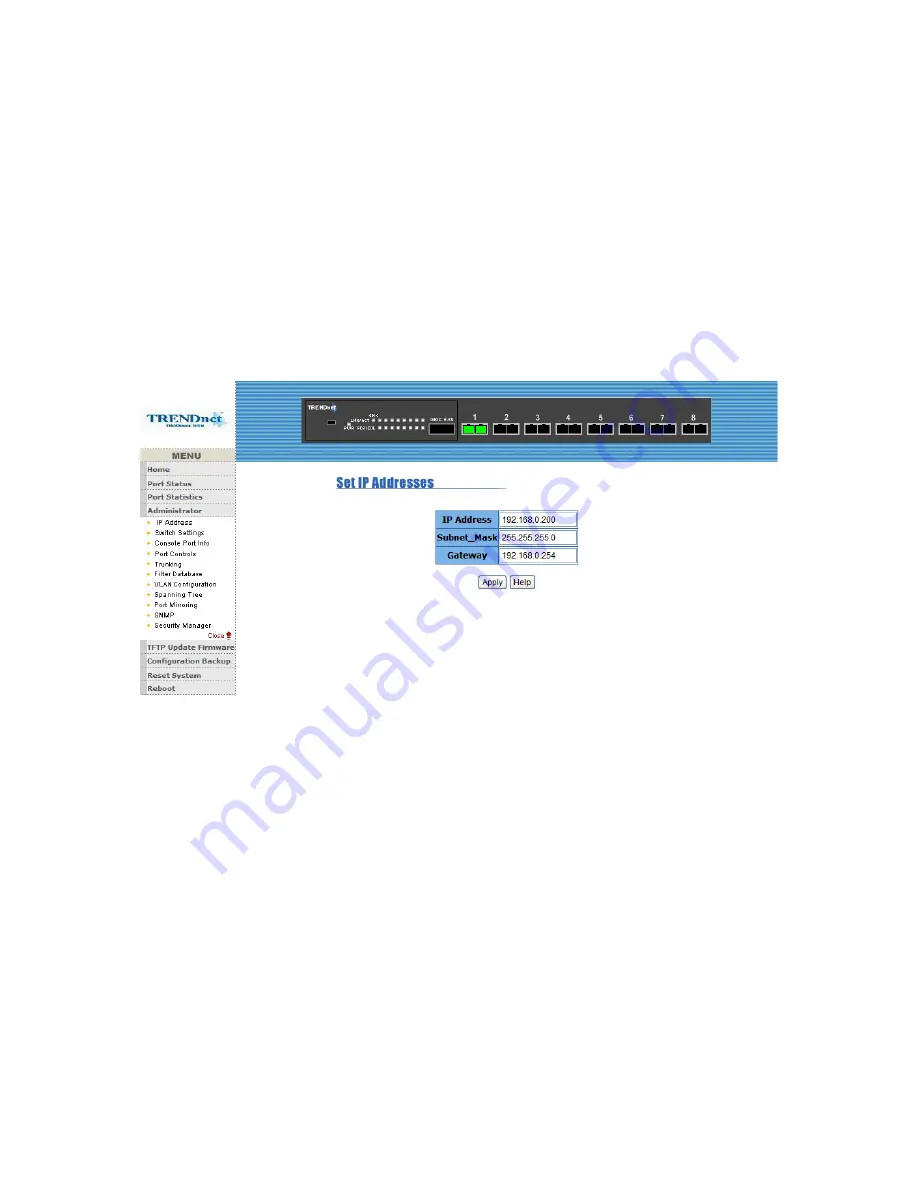 TRENDnet TEG-S081FMi User Manual Download Page 55