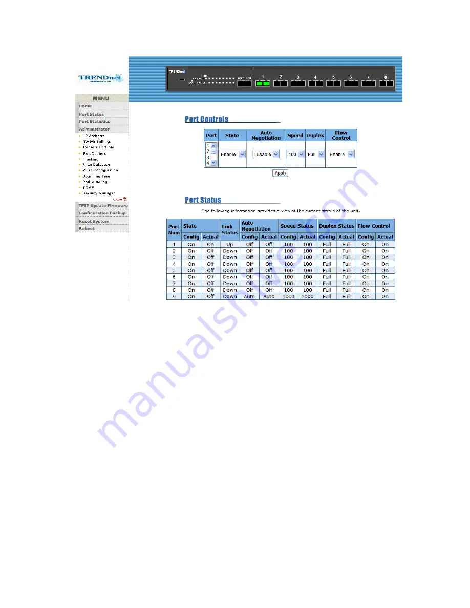 TRENDnet TEG-S081FMi User Manual Download Page 64