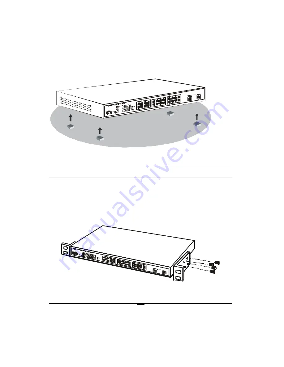 TRENDnet TEG-S224TXA - 26PORT Gigabit Copper Switch 24-10/100 2-10/100/1000 Скачать руководство пользователя страница 17