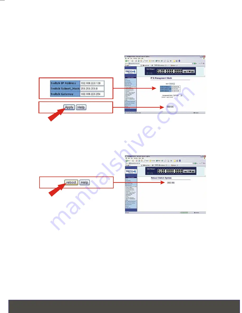 TRENDnet TEG-S2600I - 10/100Mbps Switch With Mini-GBIC Slot Quick Installation Manual Download Page 12