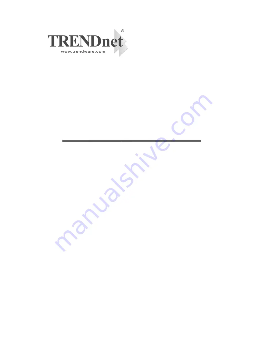 TRENDnet TEG-S4000i User Manual Download Page 1