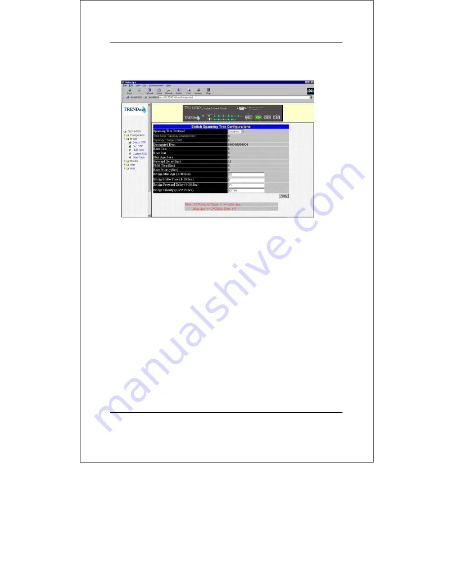 TRENDnet TEG-S40SX User Manual Download Page 96