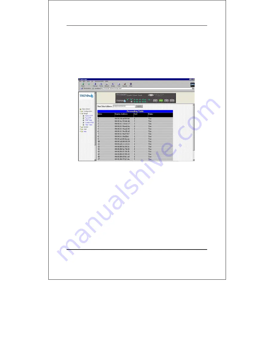 TRENDnet TEG-S40SX User Manual Download Page 100