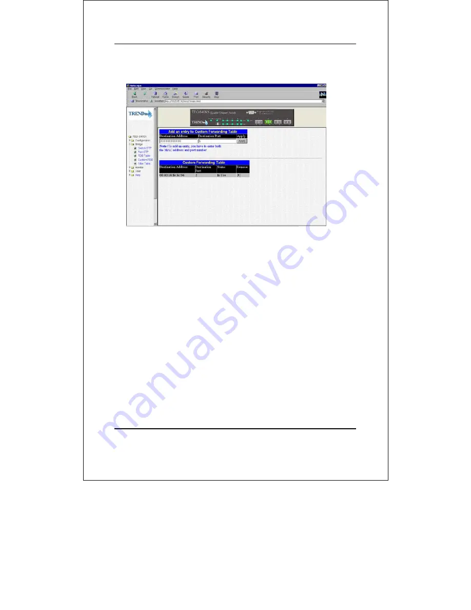 TRENDnet TEG-S40SX User Manual Download Page 101