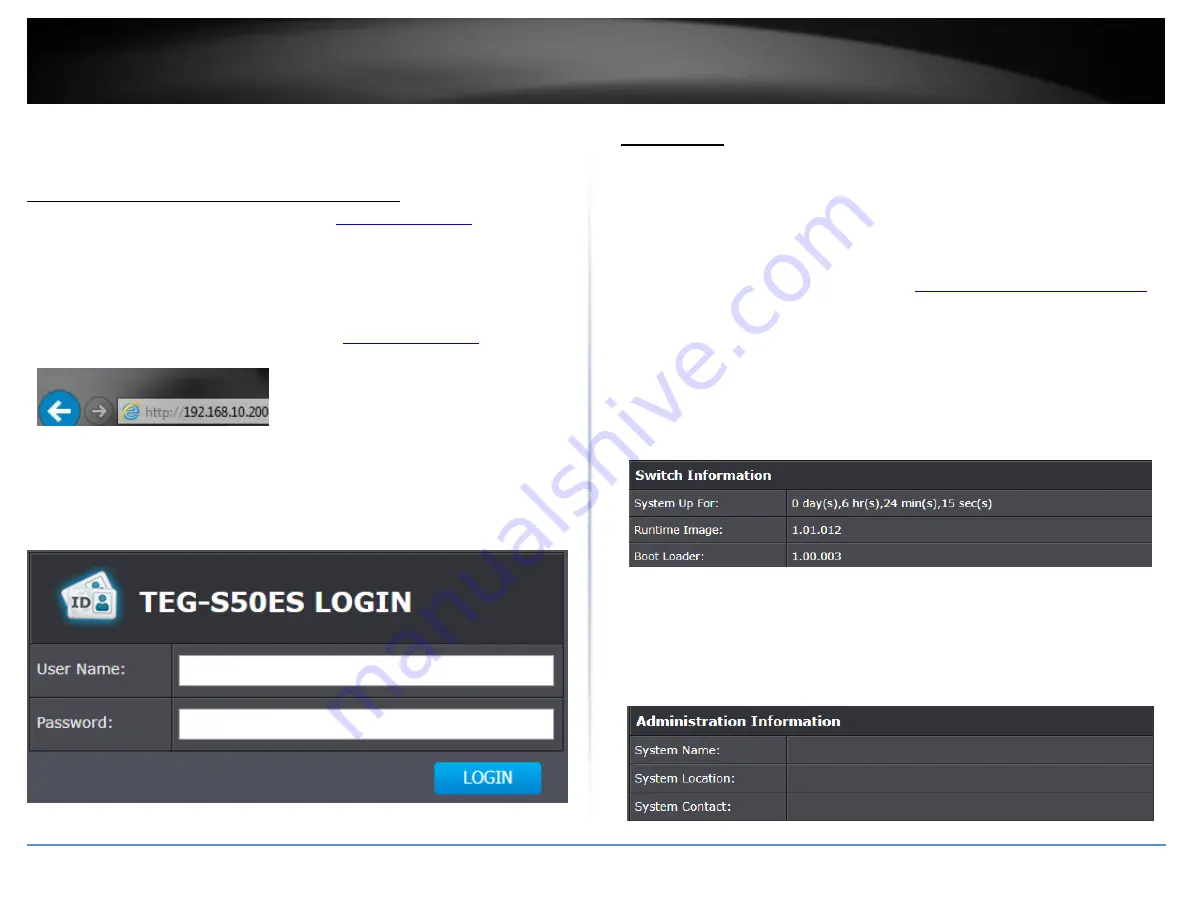 TRENDnet TEG-S50ES User Manual Download Page 10