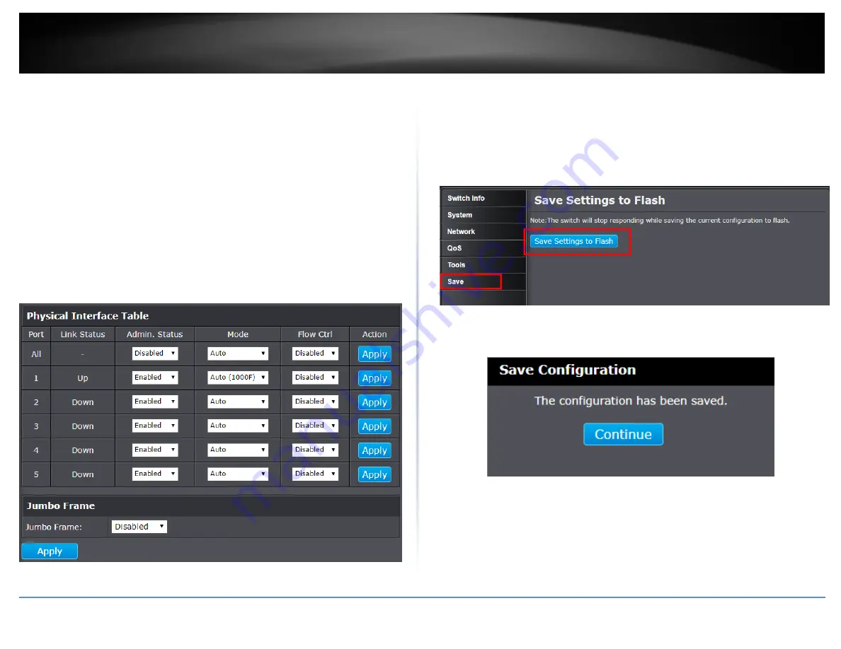 TRENDnet TEG-S50ES User Manual Download Page 22