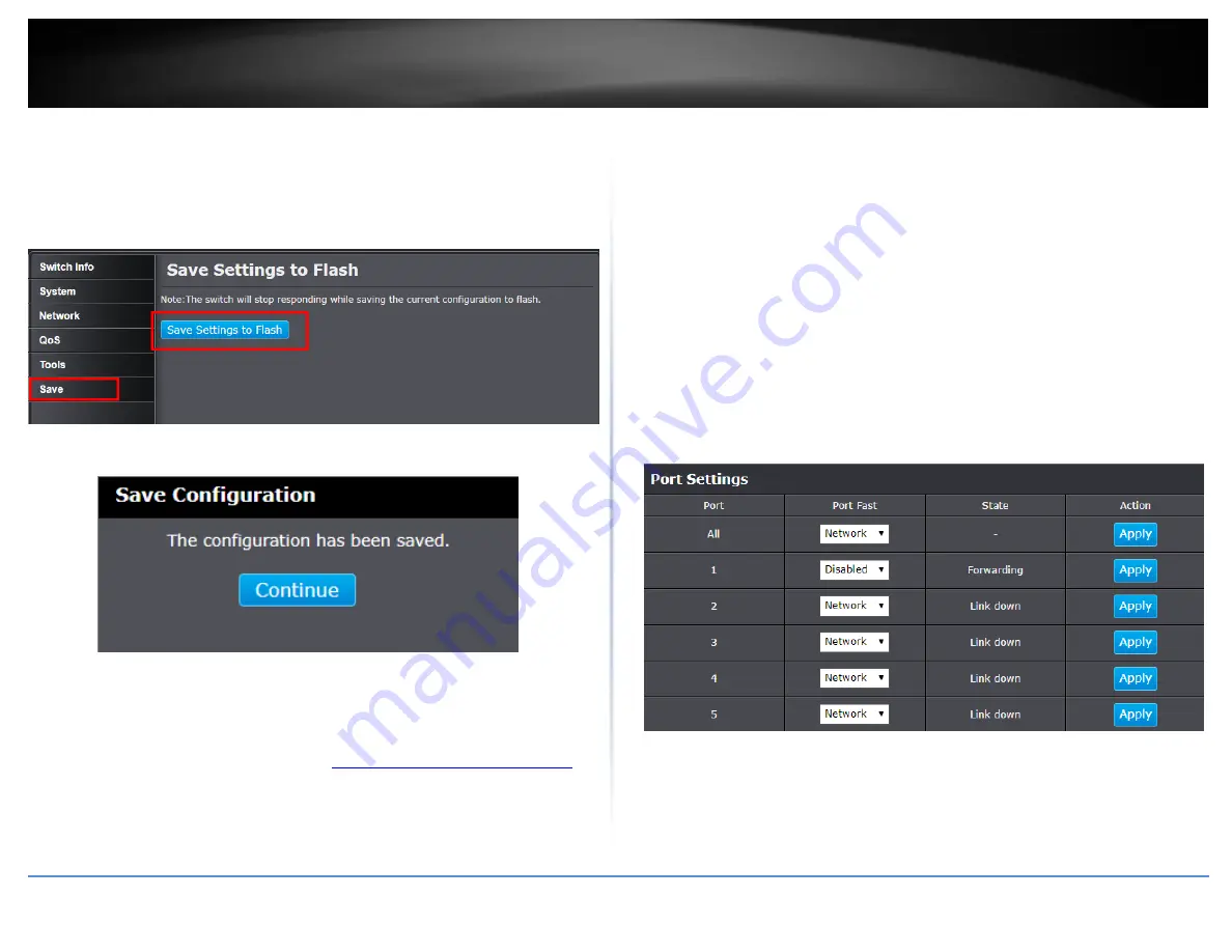 TRENDnet TEG-S50ES User Manual Download Page 24