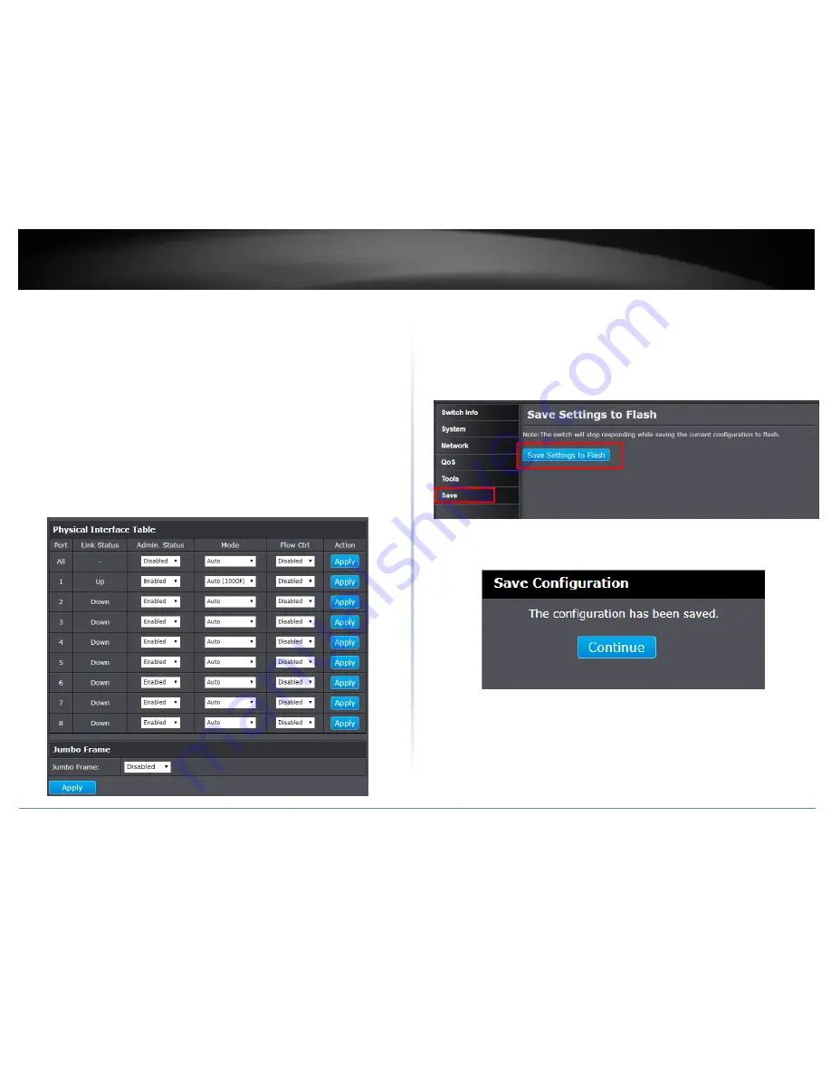 TRENDnet TEG-S80ES User Manual Download Page 22