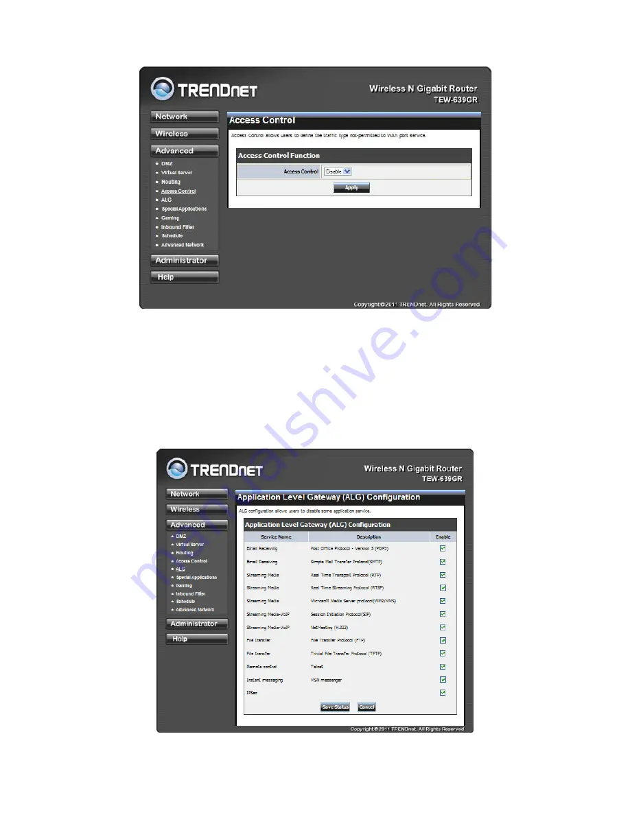 TRENDnet TEV-639GR User Manual Download Page 24