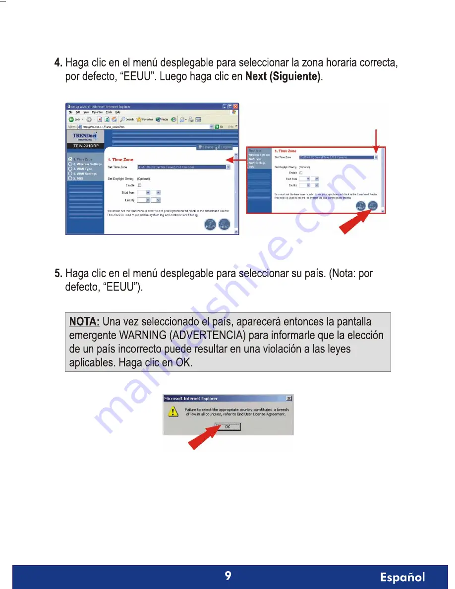 TRENDnet TEW-231BRP (Spanish) Quick Installation Manual Download Page 11