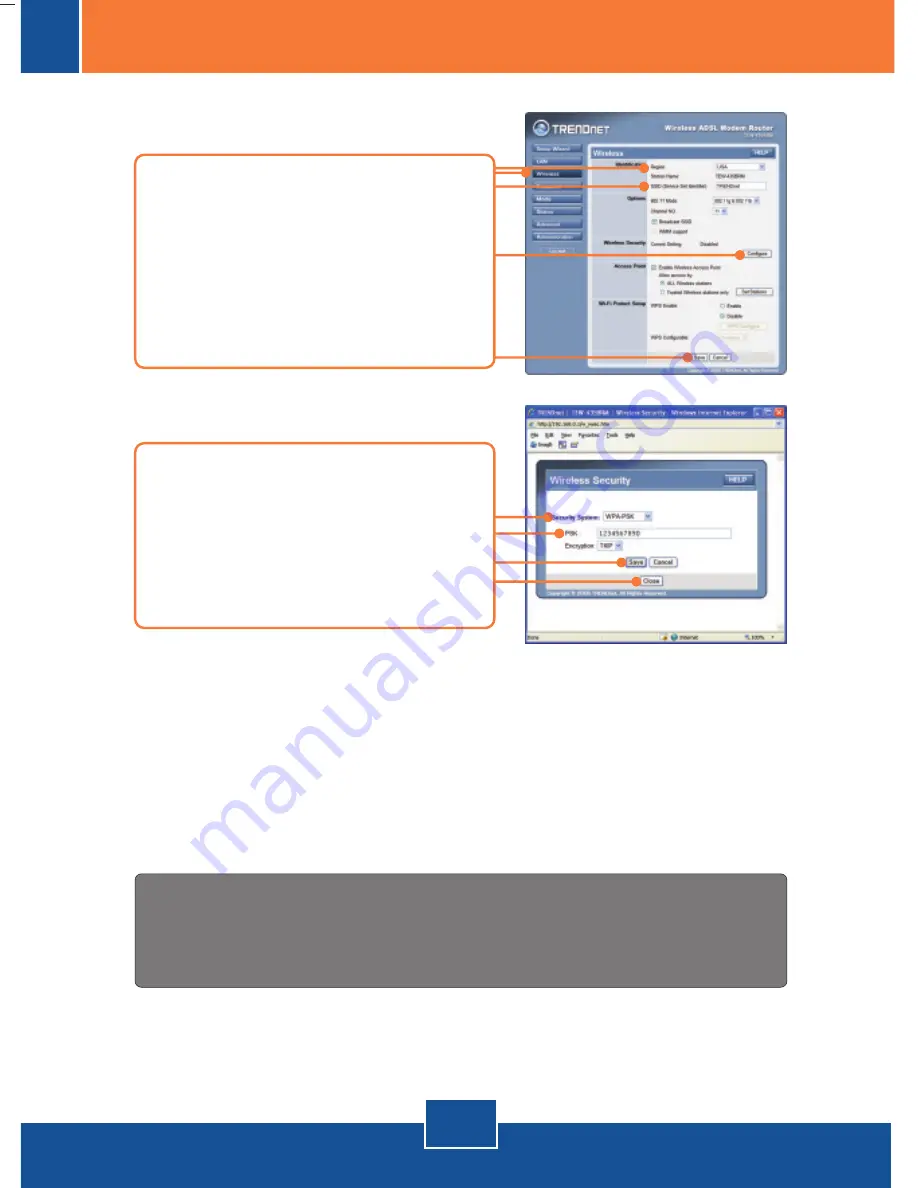 TRENDnet TEW-435BRM - 54MBPS 802.11G Adsl Firewall M Quick Installation Manual Download Page 7