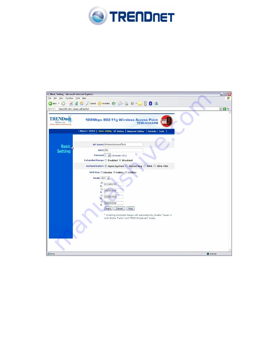 TRENDnet TEW-450APB - Wireless Super G Access Point Faq Download Page 5