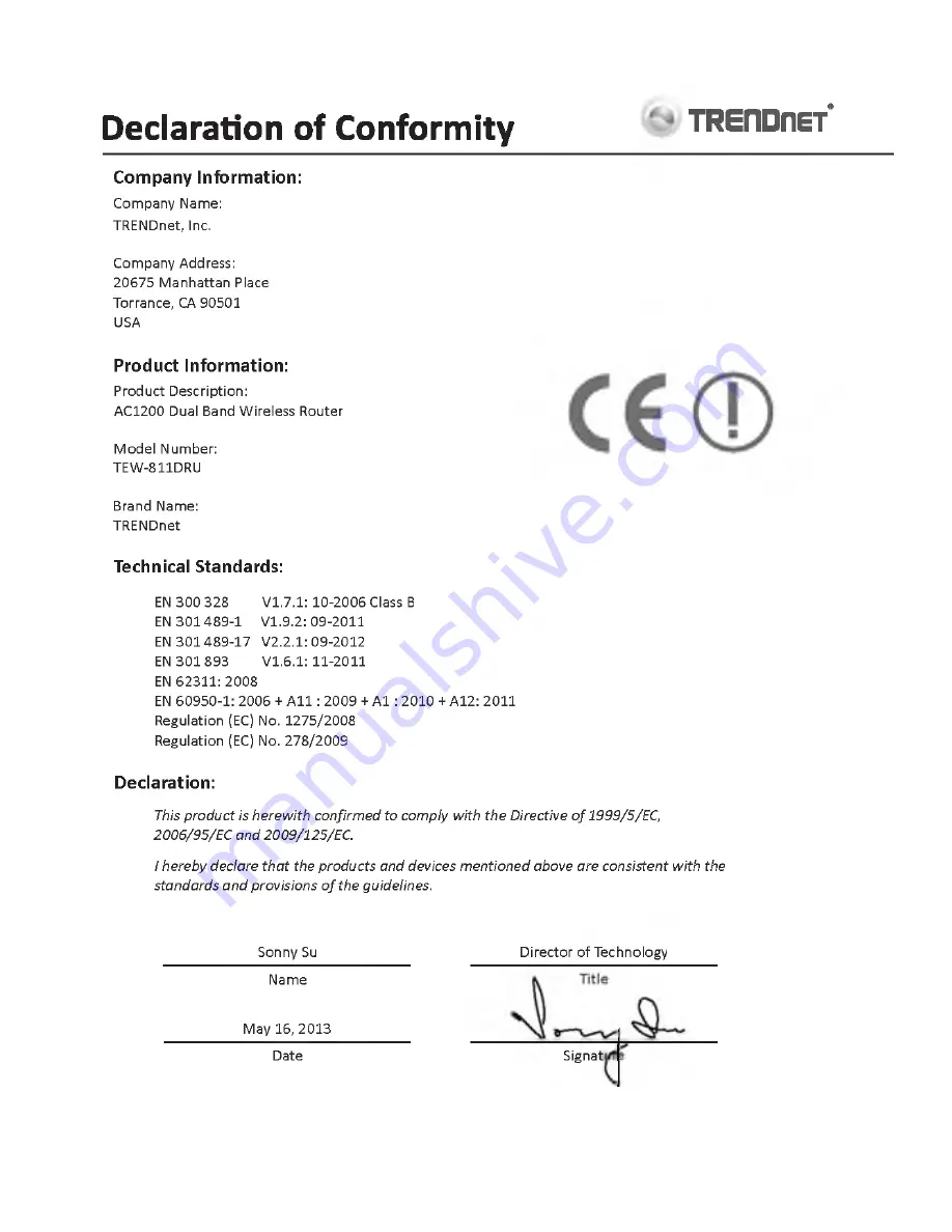 TRENDnet TEW-811 DRU Quick Installation Manual Download Page 6