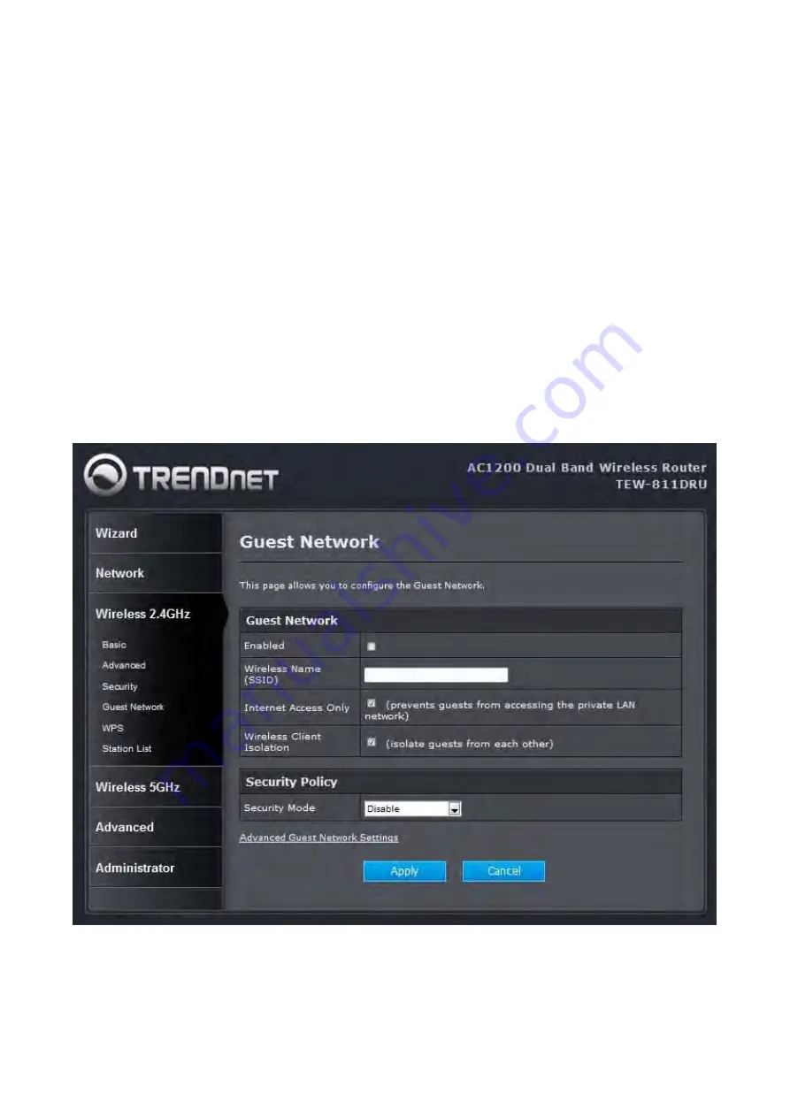 TRENDnet TEW-811DRU Скачать руководство пользователя страница 43