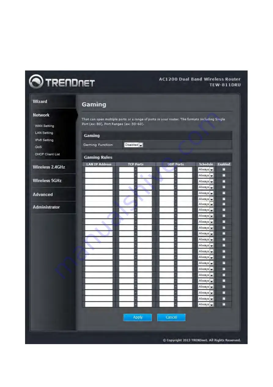 TRENDnet TEW-811DRU Скачать руководство пользователя страница 60