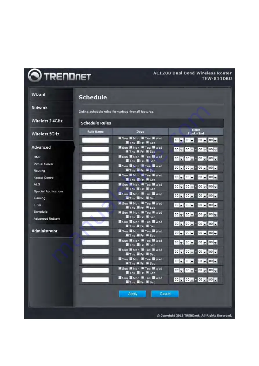 TRENDnet TEW-811DRU Скачать руководство пользователя страница 64