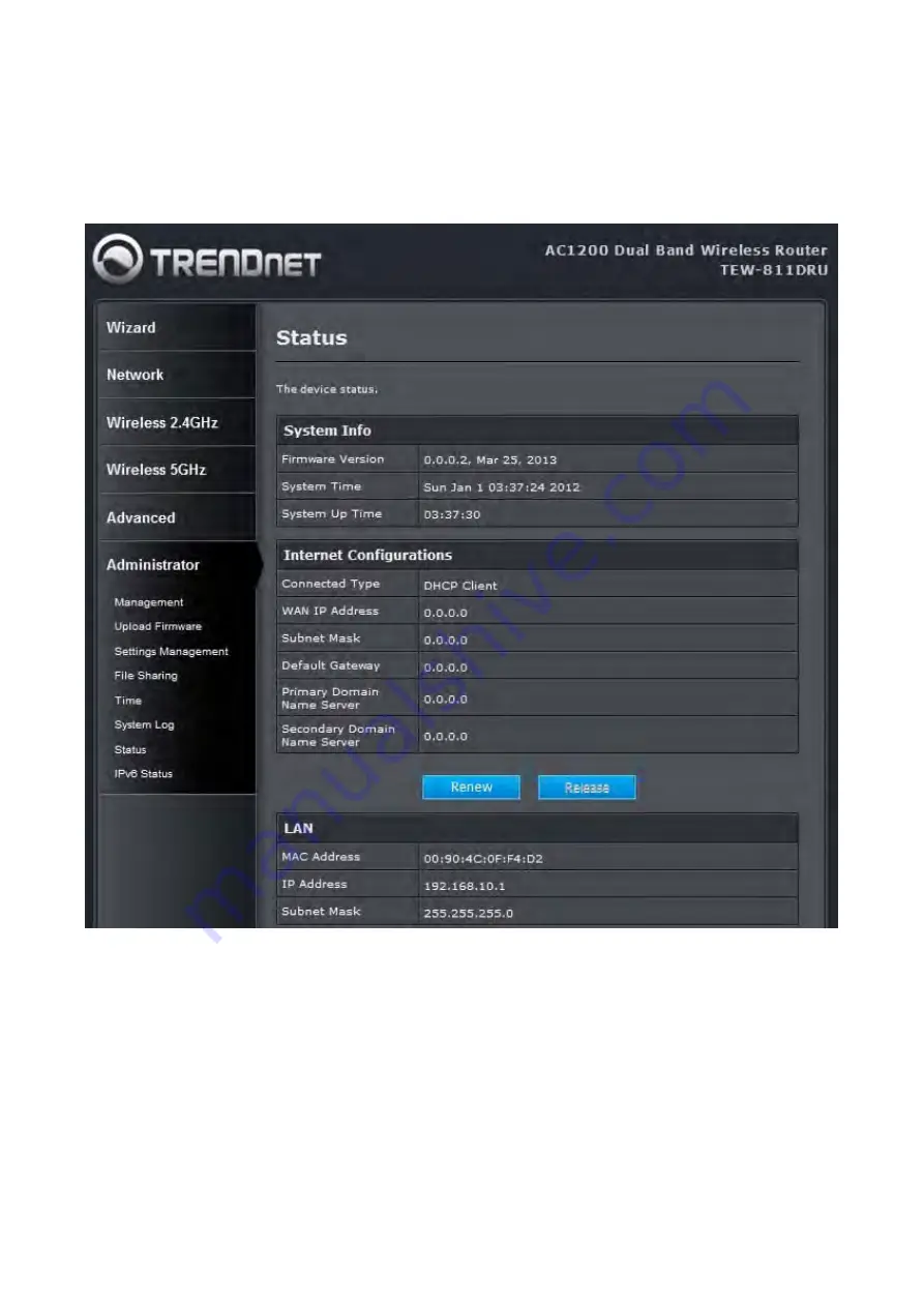 TRENDnet TEW-811DRU Скачать руководство пользователя страница 78